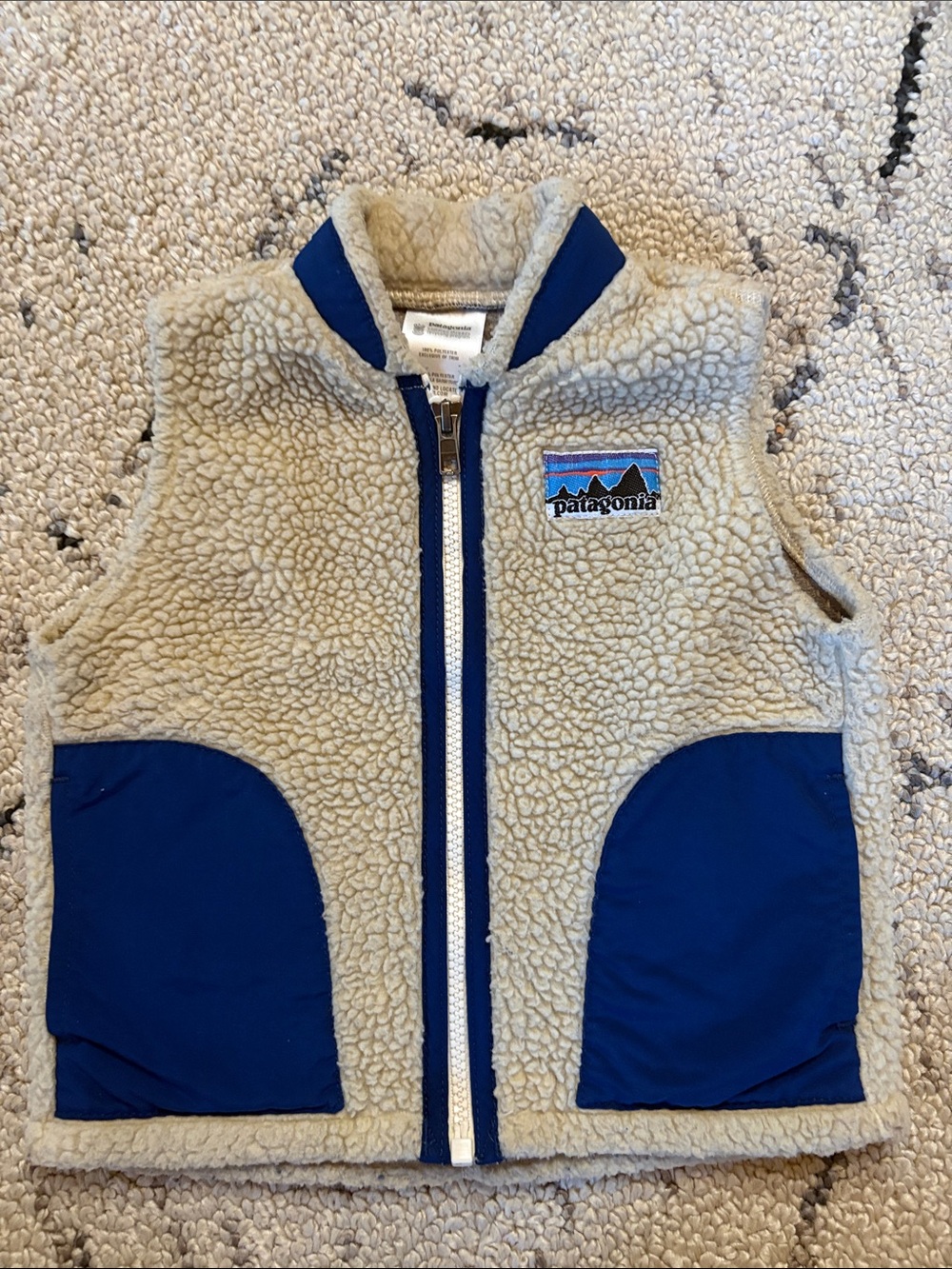 Patagonia Kids retro Sherpa Vest (18m)